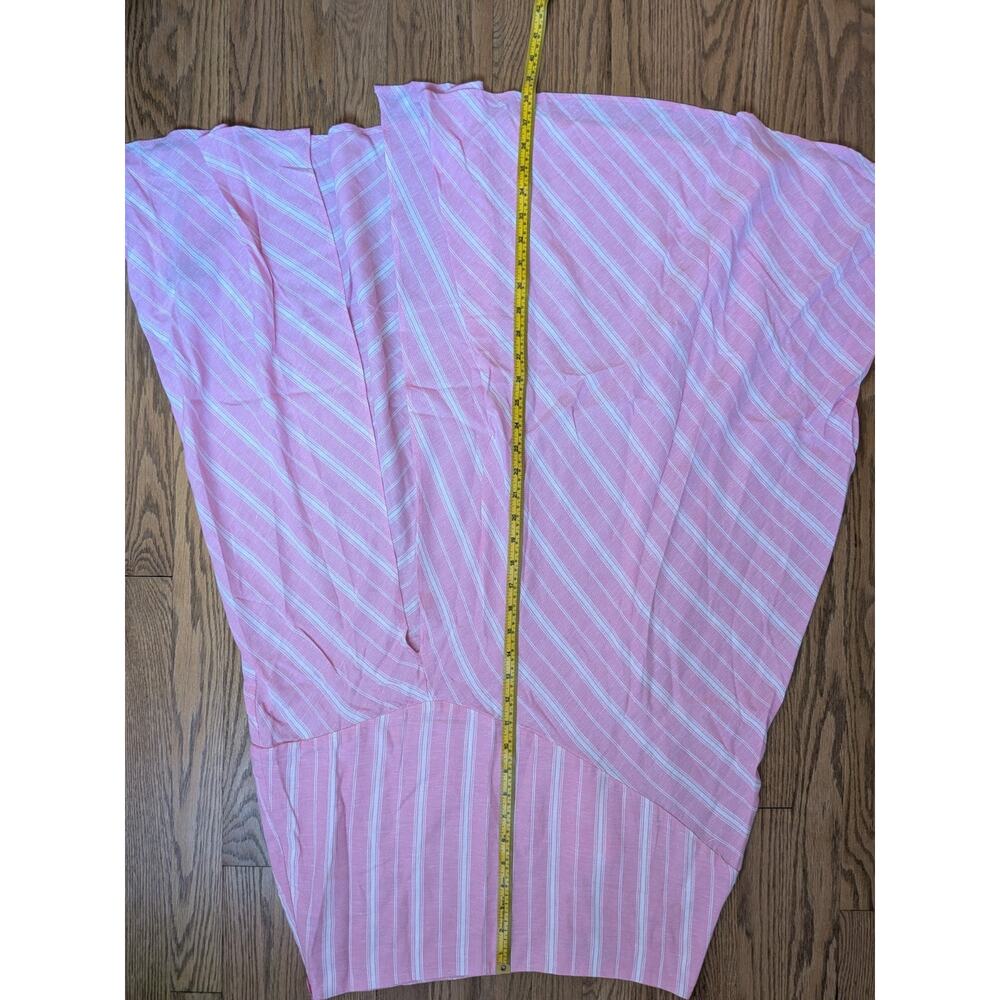 ZARA NWT Women's XL Skirt Maxi Asymmetrical Linen Pink - Picture 5 of 8